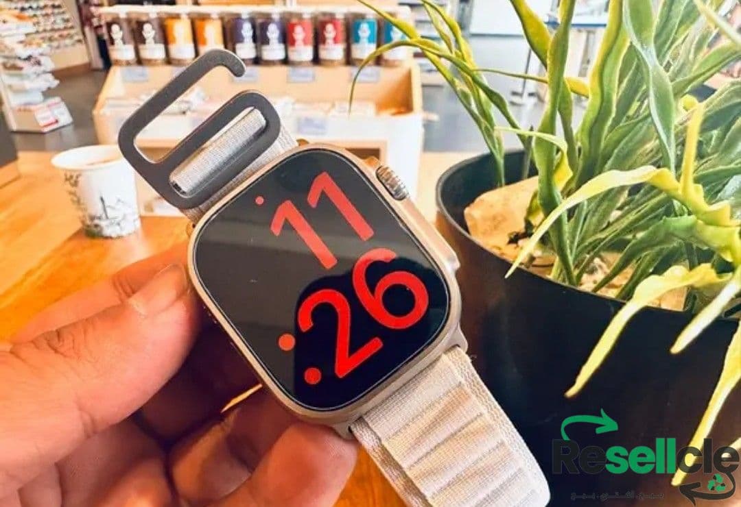 Apple Watche Ultra 1 زي الجديدة بكامل مشتملاتها
