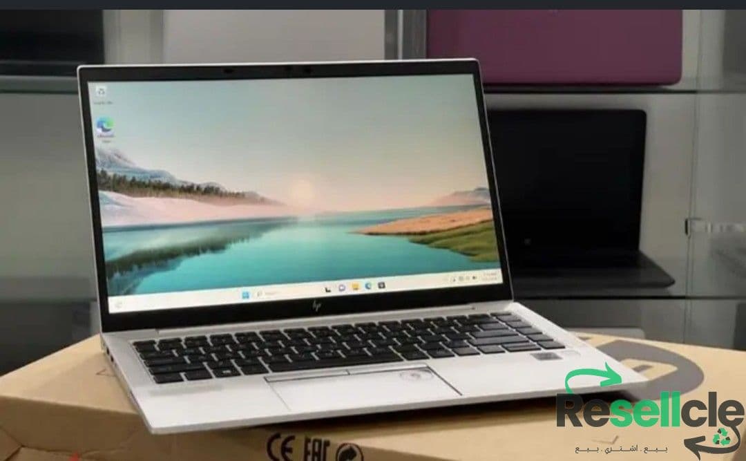 intel core i7 الجيل العاشر ببصمة ومدخل خط وفيزا . . hp 840 G7
