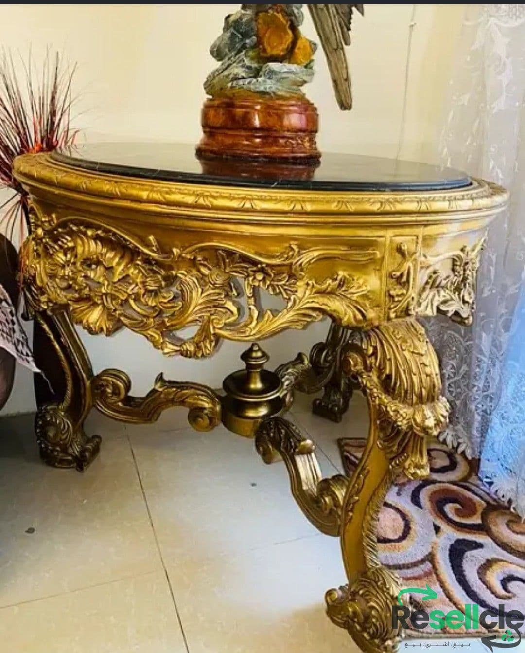 طرابيزه مدهب