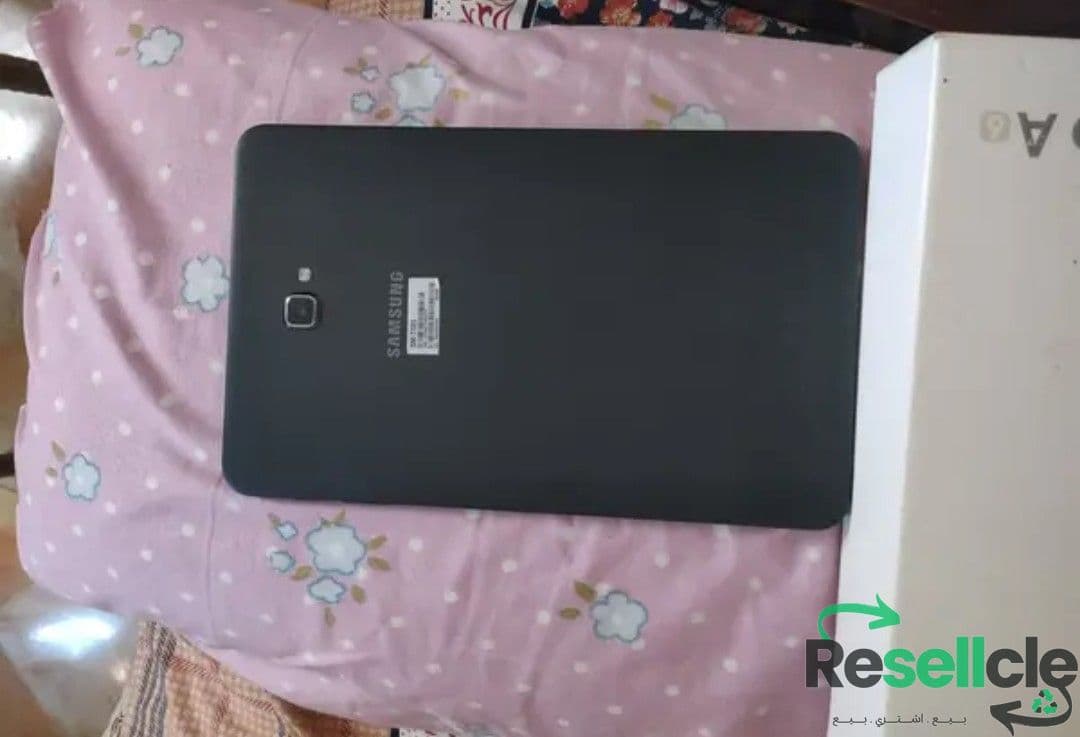 تابلت Samsung A6 حاله زيرو معاه كل حاجنه