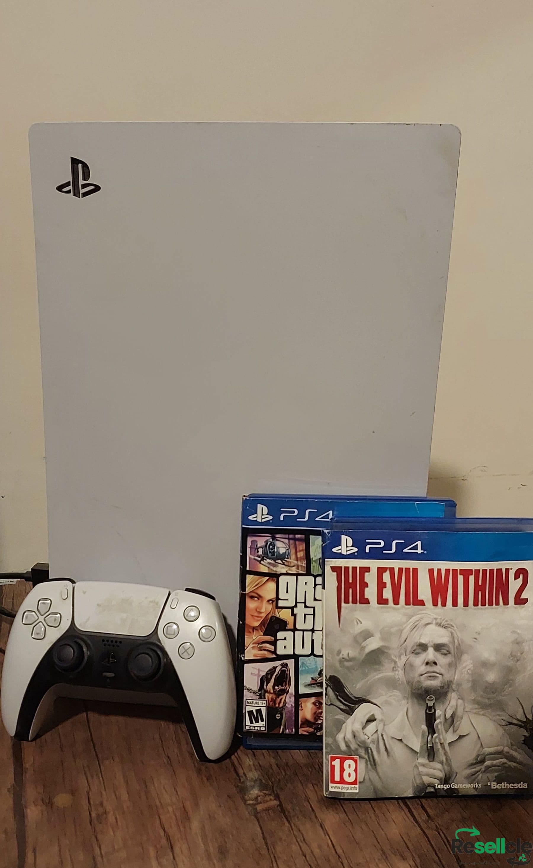 PLAYSTATION 5 WITH 2 GAMES